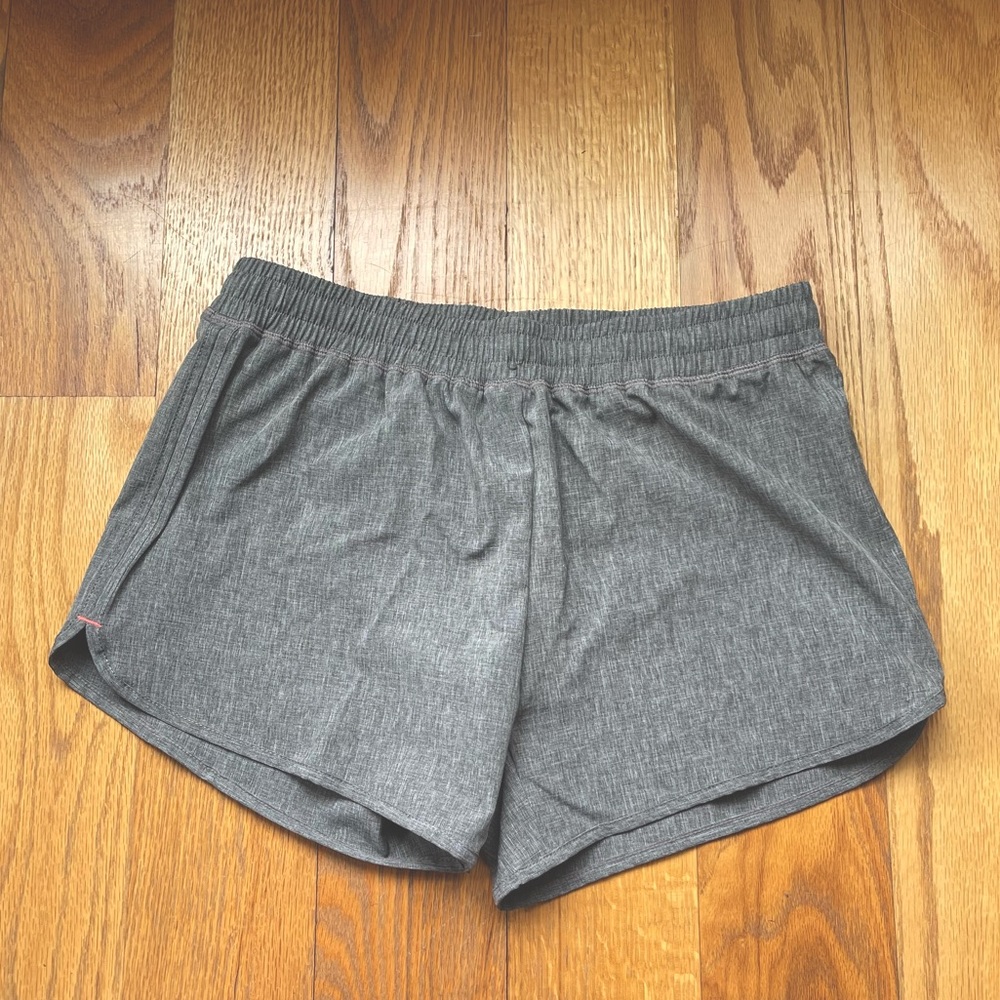 Gray Champion running shorts